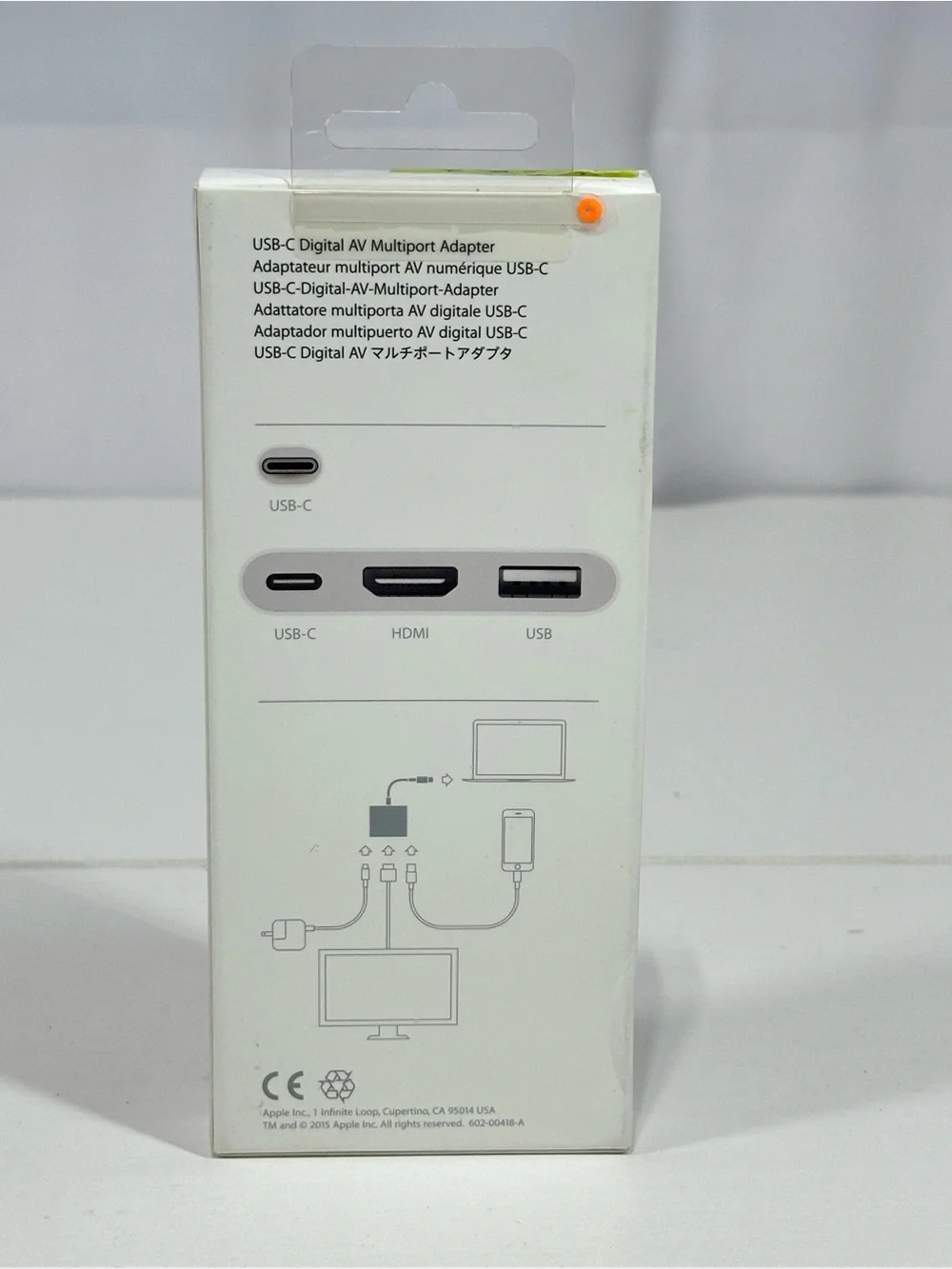 #283 Genuine Apple Lightning Digital AV HDMI Adapter MJ1K2AM/A